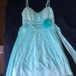 Blue Semi Dress